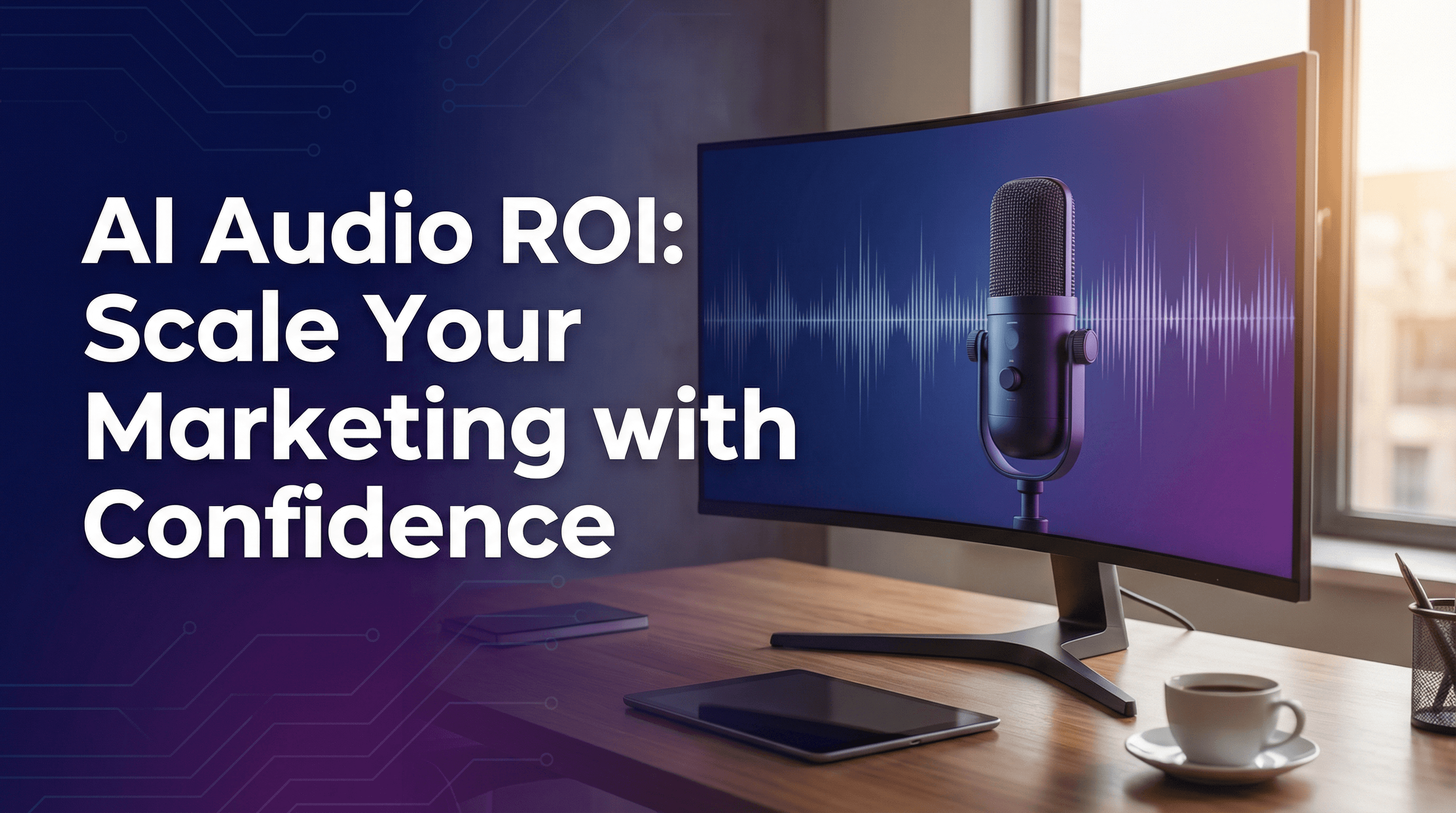 AI Audio ROI: Scale Your Marketing with Confidence